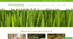 Desktop Screenshot of clorofeeling.com